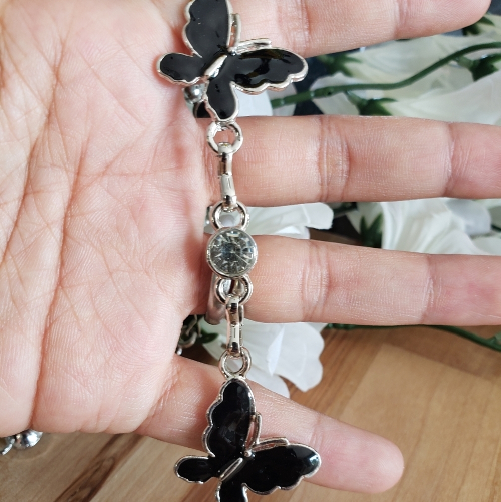 Butterfly Rhinestone Waist Chain - Picture 8 of 8